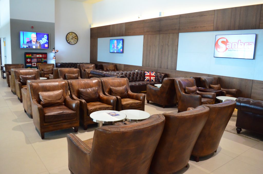 Sanbra lounge at kotoka international airport